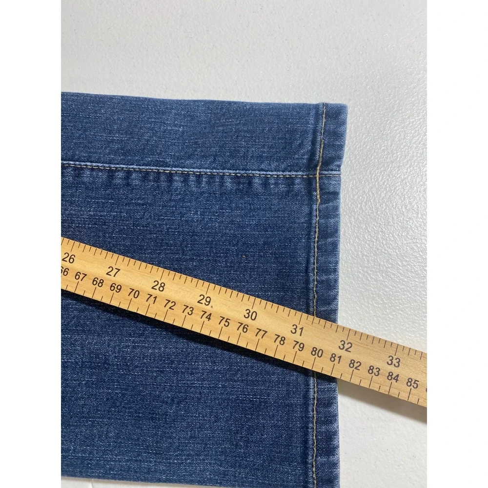 Gap Jeans Pants Men 32 Blue Excellent Limited Edition Distressed Straight Leg